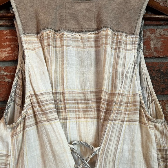 Free People Boho Cotton Blend Dress Size S - Picture 8 of 9